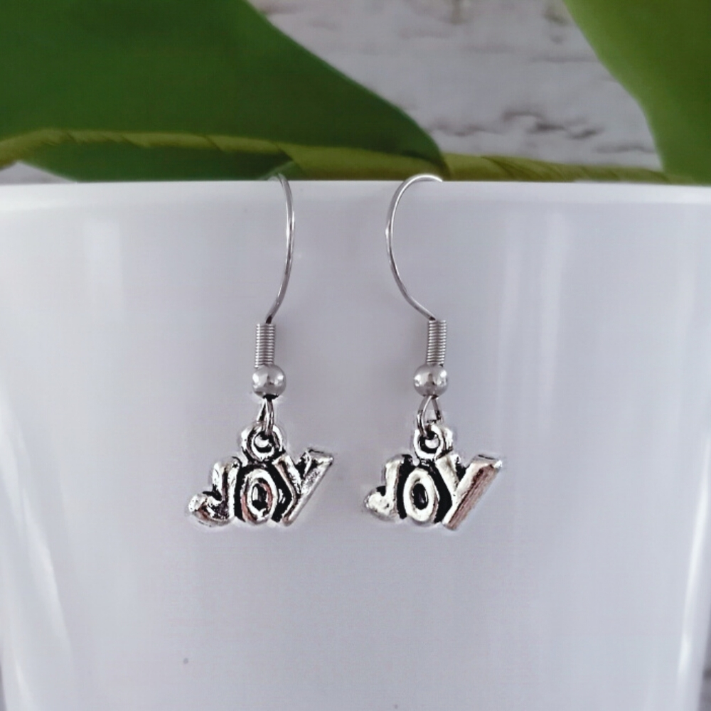 Stainless Steel Joy Earrings